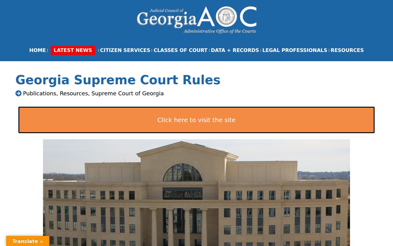 Worth County court records Georgia rules index