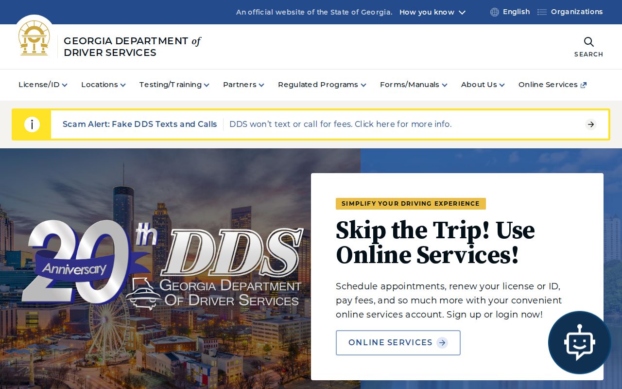 Worth County traffic court and separate Georgia DDS source